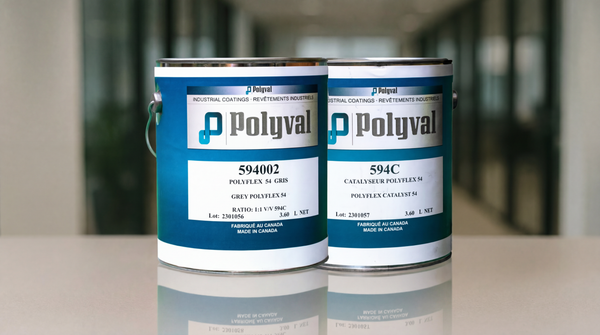 Polyflex 54 Corro-Shield PLUS, Industrial Anti-Corrosion Coating for Mining, Oil & Gas, Industrial Applications (Base: 3.78L)