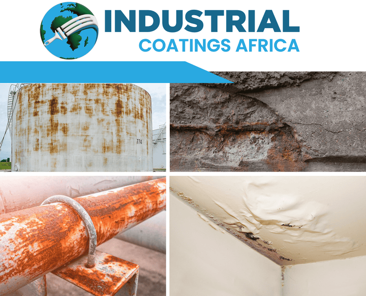 Corrosion in Africa: rust on coastal industrial infrastructure