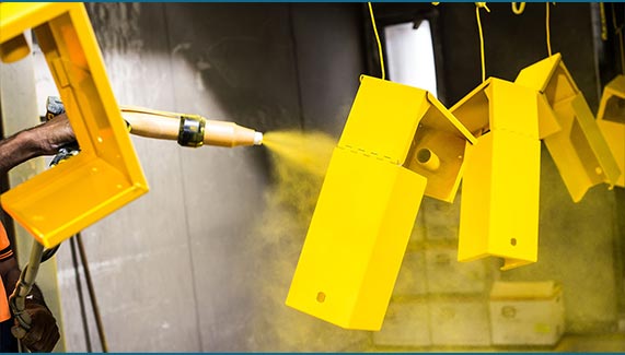 Beyond Powder Coatings finished metal components — coating systems