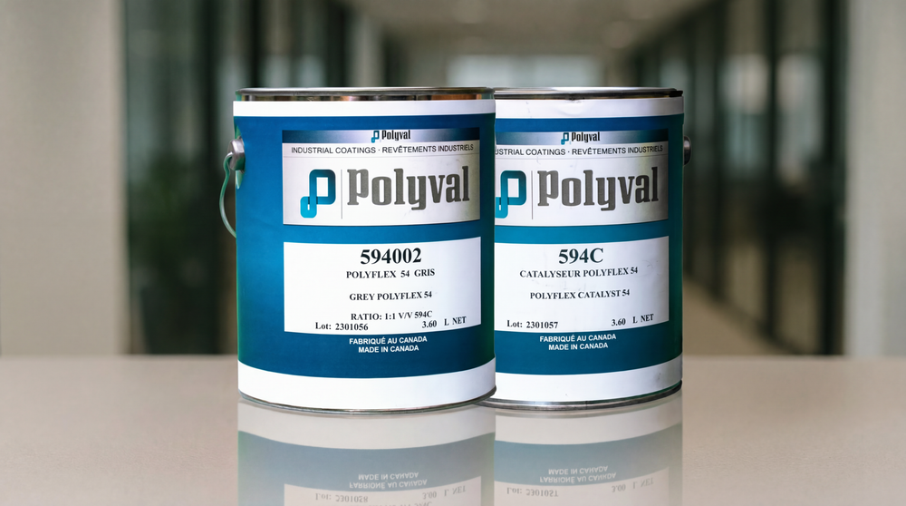 Polyflex 54 Corro-Shield PLUS, Industrial Anti-Corrosion Coating for Mining, Oil & Gas, Industrial Applications (Base: 3.78L)