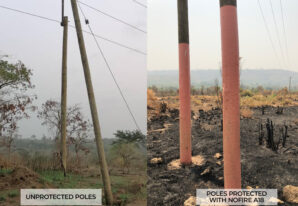 ECG Utility (Electricity) Pole Fire Protection